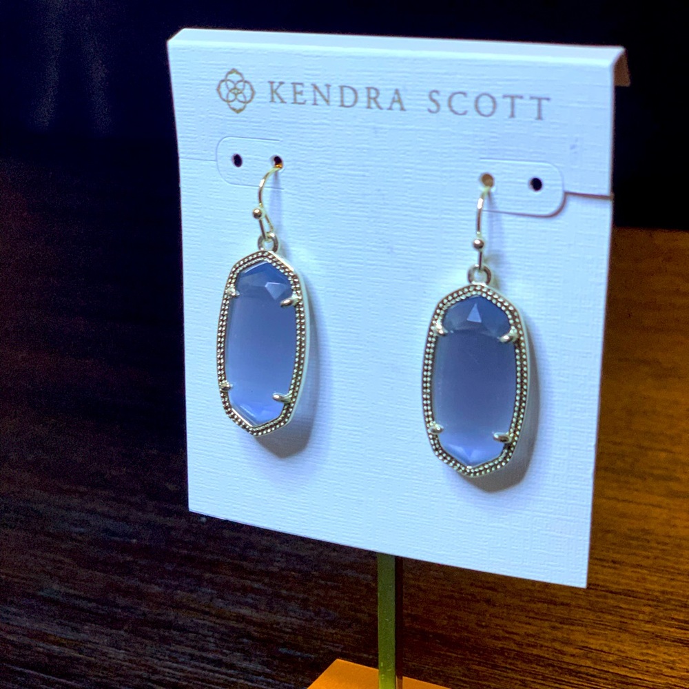 Kendra Scott Dani Earrings in Gold/Slate